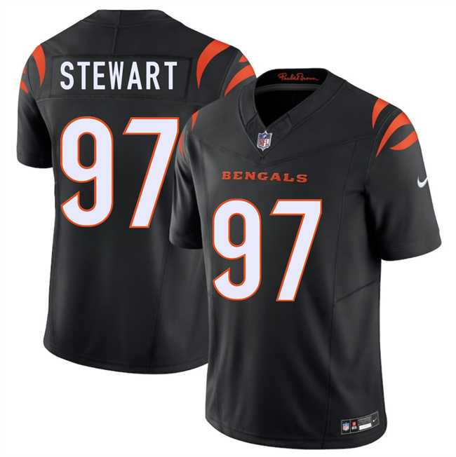 Men & Women & Youth Cincinnati Bengals #97 Shemar Stewart Black 2025 Draft F.U.S.E. Vapor Untouchable Limited Stitched Jersey->chicago bears->NFL Jersey